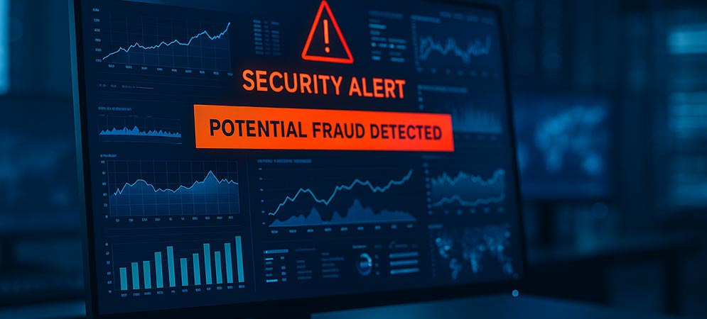 Prevenzione delle frodi - Schermo antifrode con alert digitali